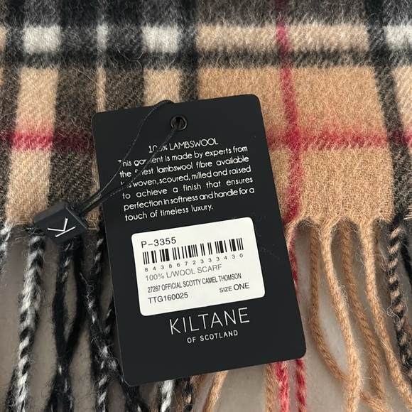 Kiltane Lambswool Scarf - Picture 4 of 5